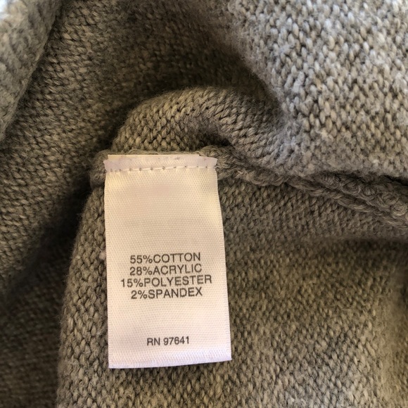 Pure Jill gray mock sweater xs - Picture 6 of 6
